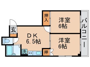 ノーブルUの物件間取画像